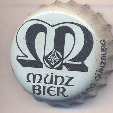 Beer cap Nr.18528: Münz Bier produced by Münz-Brauerei L. Bundschuh & Co. KG/Günzberg