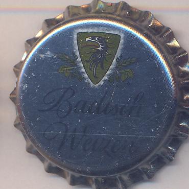 Beer cap Nr.18611: Badisch Weizen produced by Privatbrauerei Ganter/Freiburg