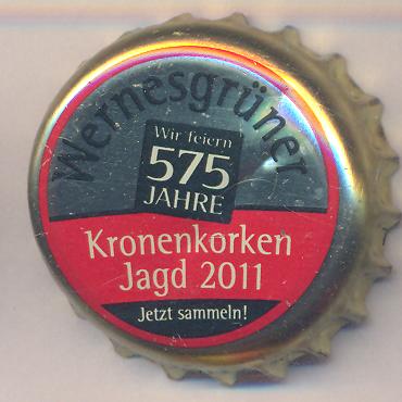 Beer cap Nr.18629: Wernesgrüner produced by Wernesgrüner Brauerei AG/Wernesgrün