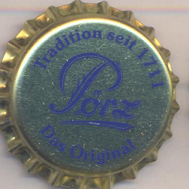 Beer cap Nr.18644: Das Original Pörz produced by Pörze Privatbrauerei KG/Rudolstadt