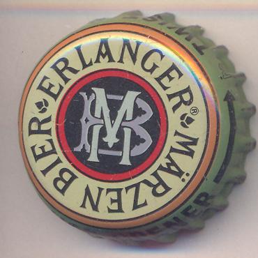 Beer cap Nr.18658: Erlanger Märzen Bier produced by Stroh Brewery Co./Detroit