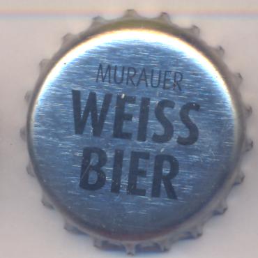 Beer cap Nr.18878: Murauer Weiss Bier produced by Erste Obermurtaler Brauereigen./Murau