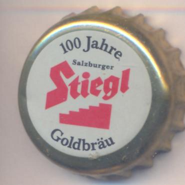 Beer cap Nr.18888: Goldbräu produced by Stieglbrauerei zu Salzburg GmbH/Salzburg