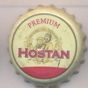 Beer cap Nr.19021: Hostan Premium produced by Pivovar Hostan/Znojmo