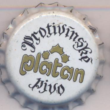 Beer cap Nr.19076: Platan produced by Pivovar Protivin/Protivin