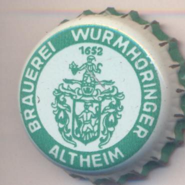 Beer cap Nr.19085: Wurmhöringer Bier produced by Brauerei Franz Wurmhöringer/Altheim