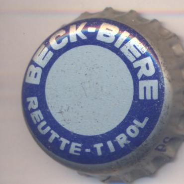 Beer cap Nr.19091: Beck Bier produced by Brauerei Beck/Reutte