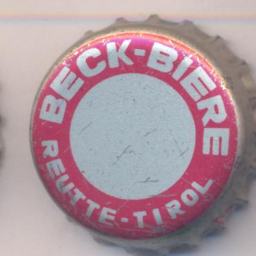 Beer cap Nr.19092: Beck Bier produced by Brauerei Beck/Reutte