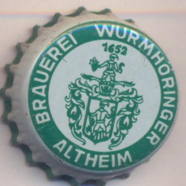 Beer cap Nr.19108: Wurmhöringer Bier produced by Brauerei Franz Wurmhöringer/Altheim