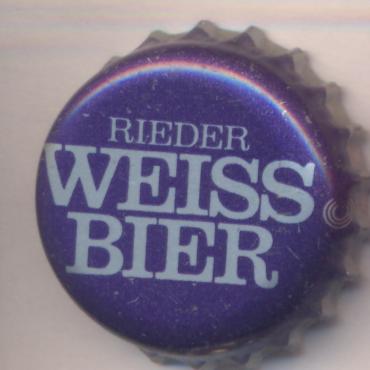 Beer cap Nr.19109: Rieder Weiss Bier produced by Brauerei Ried reg. Ges.m.b.H./Ried