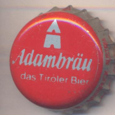 Beer cap Nr.19121: Adambräu produced by Adambräu/Innsbruck