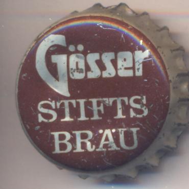 Beer cap Nr.19133: Gösser Stiftsbräu produced by Brauerei Göss/Göss