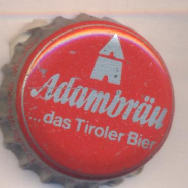 Beer cap Nr.19138: Adambräu produced by Adambräu/Innsbruck