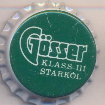 Beer cap Nr.19149: Gösser Klass III Starköl produced by Brauerei Göss/Göss