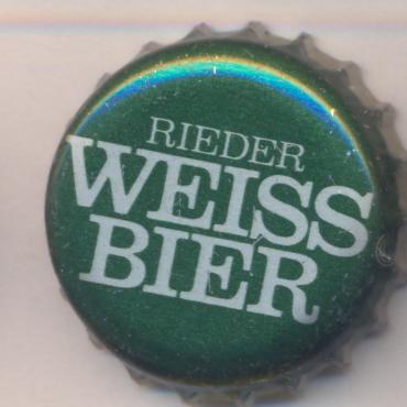 Beer cap Nr.19170: Rieder Weiss Bier produced by Brauerei Ried reg. Ges.m.b.H./Ried