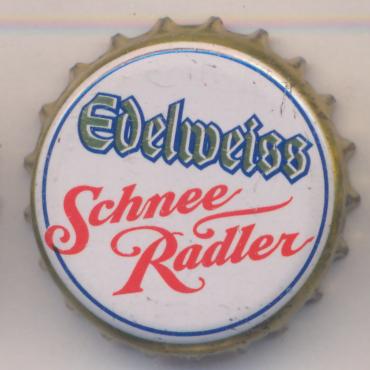 Beer cap Nr.19297: Edelweiss Schnee Radler produced by Hofbräu Kaltenhausen/Kaltenhausen