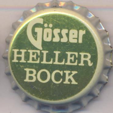 Beer cap Nr.19363: Gösser Heller Bock produced by Brauerei Göss/Göss