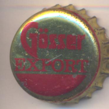 Beer cap Nr.19367: Gösser Export produced by Brauerei Göss/Göss