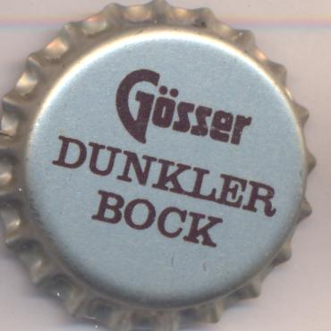 Beer cap Nr.19371: Gösser Dunkler Bock produced by Brauerei Göss/Göss