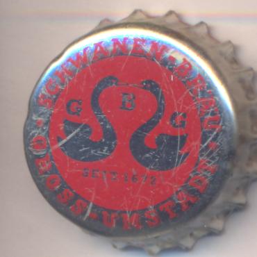 Beer cap Nr.19397:   produced by Schwanen Bräu/Gross Umstadt