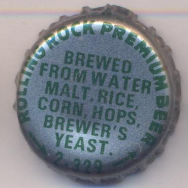 Beer cap Nr.19411: Rolling Rock Premium Beer produced by Latrobe Brewing Co/Latrobe