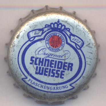 Beer cap Nr.19460: Schneider Weisse produced by G. Schneider & Sohn/Kelheim