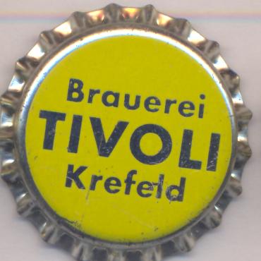 Beer cap Nr.19466:   produced by Brauerei Tivoli/Krefeld