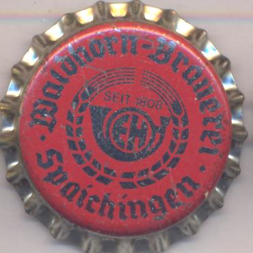 Beer cap Nr.19484:   produced by Waldhorn Brauerei/Spaichingen