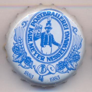 Beer cap Nr.19502: Allgäuer Landbier produced by Postbrauei Karl Meyer/Nesselwang