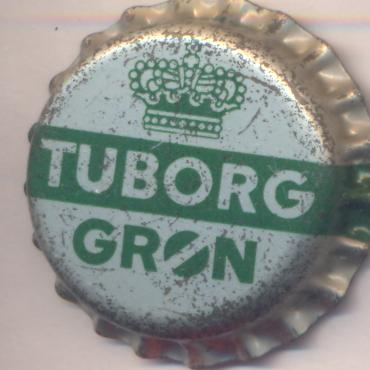 Beer cap Nr.19517: Tuborg Gron produced by Tuborg Breweries Ltd/Hellerup