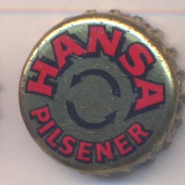 Beer cap Nr.19524: Hansa Pilsener produced by The South African Breweries/Johannesburg