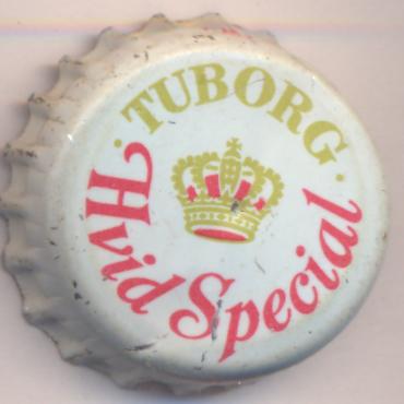 Beer cap Nr.19528: Tuborg Hvid Special produced by Tuborg Breweries Ltd/Hellerup