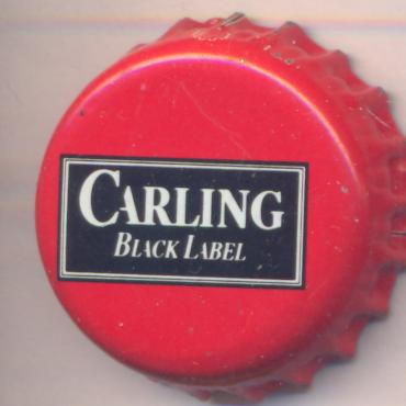 Beer cap Nr.19547: Carling Black Label produced by The South African Breweries/Johannesburg