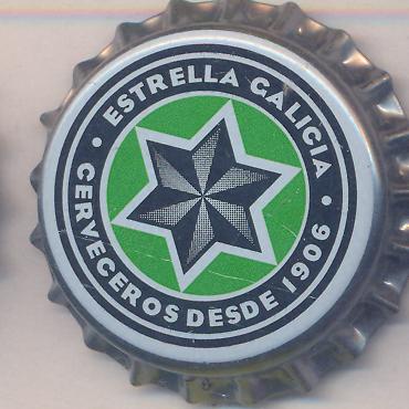 Beer cap Nr.19574: Estrella Galicia produced by Hijos De Rivera S.A./La Corua