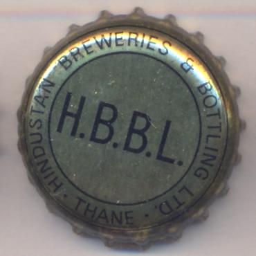 Beer cap Nr.19579:   produced by Hindustan Breweries & Bottling LTD/Thane