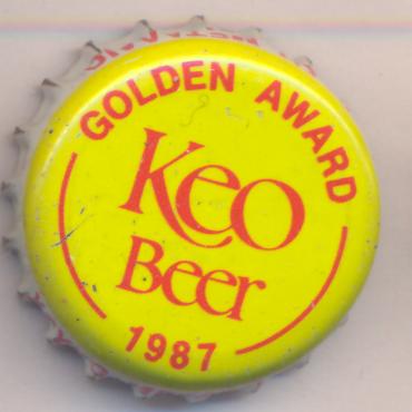 Beer cap Nr.19587: Keo Beer produced by KEO/Limassol