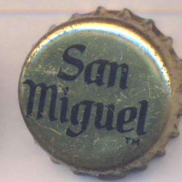 Beer cap Nr.19632: San Miguel produced by San Miguel/Barcelona