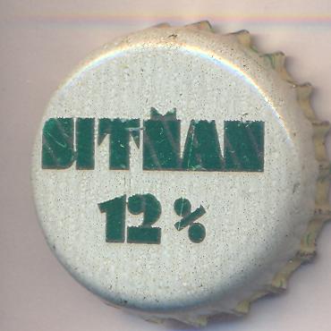 Beer cap Nr.19669: Sitnan 12% produced by Pivovar Steiger/Vyhne