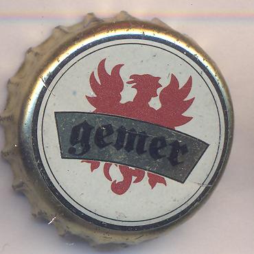 Beer cap Nr.19703: Gemer produced by Gemer s.r.o. Pivovar/Rimavska Sobota