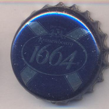 Beer cap Nr.19759: 1664 de Kronenbourg produced by Kronenbourg/Strasbourg