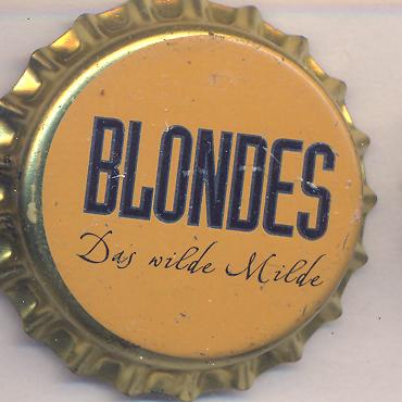 Beer cap Nr.19917: Blondes Das wilde Milde produced by Karlsberg Brauerei/Homburg/Saar