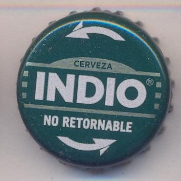 Beer cap Nr.20017: Cerveza Indio produced by Cerveceria Cuauhtemoc - Moctezuma/Monterrey