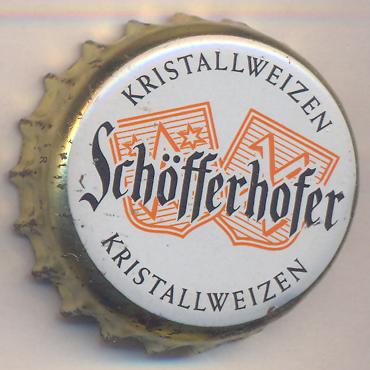 Beer cap Nr.20038: Schöfferhofer Kristallweizen produced by Schöfferhofer/Kassel