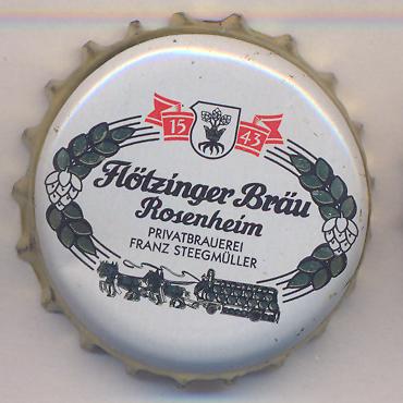 Beer cap Nr.20042: Hefe Weisse Weissbier produced by Flötzinger Bräu - Privatbrauerei Franz Steegmüller/Rosenheim