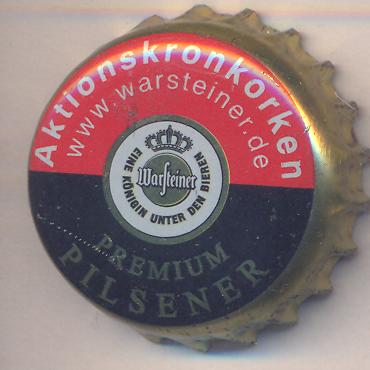 Beer cap Nr.20087: Warsteiner Premium Pilsener produced by Warsteiner Brauerei/Warstein