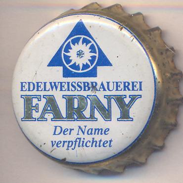 Beer cap Nr.20135: Weizenbier produced by Edelweissbrauerei Farny/Kisslegg