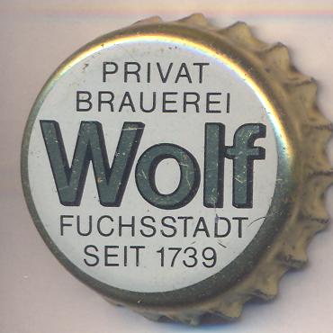 Beer cap Nr.20165: Wolf Pils produced by Privatbrauerei Wolf/Fuchsstadt