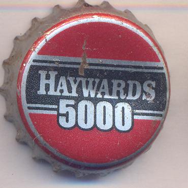 Beer cap Nr.20363: Haywards 5000 produced by Rochees Breweries Ltd./Neemrana