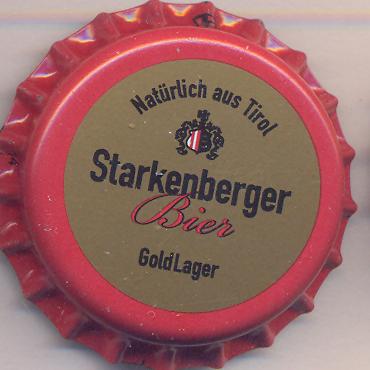 Beer cap Nr.20571: Starkenberger Gold Lager produced by Brauerei Schloß Starkenberg H.Schatz GmbH & Co.KG./Tarrenz