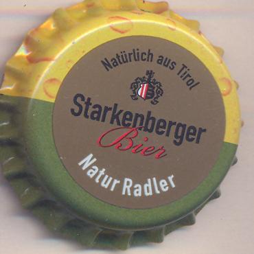 Beer cap Nr.20572: Starkenberger Natur Radler produced by Brauerei Schloß Starkenberg H.Schatz GmbH & Co.KG./Tarrenz